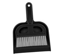 VALICLUD Balayette Mini Brosse de Nettoyage Plastique avec Pelle pour Bureau et Ordinateur Ensemble Noir Nettoyage Pratique pour Table et