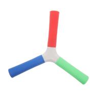 VALICLUD Balle D'entraînement la Coordination Main-œil en PVC Caoutchouc, Bâton Léger Portable pour Exercices D'agilité et Réflexes Lors de Sports de Plein Air