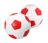 VALICLUD Ballon de Football en PU Taille 5 pour Entraînement Scolaire | Cuir PU Solide, Usage Extérieur sur Gazon et Herbe, Précision de Passe, pour Cônes et Filets