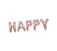 VALICLUD Ballons Aluminium Décoratifs Happy Anniversary pour Décoration Mariage et Anniversaire Ensemble de Ballons Lettres pour Fête et Cérémonie