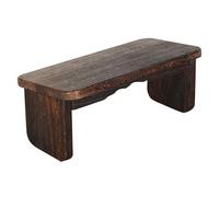VALICLUD Banc de Méditation Bois Massif Ergonomique Tabouret à Genoux Portable pour Prière Méditation et Cérémonie de Thé Stable et Confortable pour Temple et Usage Domestique
