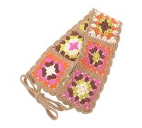 VALICLUD Bandana Hair Scarf Femme Crochet Vintage Avec Motifs Élégants Accessoire Chic Pour Toutes Occasions Pour Fêtes Et Sorties