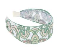 VALICLUD Bandeau Cheveux à Fleurs Bandeau Bande De Cheveux Fleur Casque Saint Valentin Accessoires De Mode Couvre-chef Pour Femmes Accessoires Saint Valentin Couvre-chef Engrener Vert