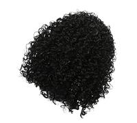 VALICLUD Bandeau De Cheveux Humains Spa Naturel Sans Colle Amusant Bandes à Cheveux Accessoires De Cheveux Pour Les Femmes Vague Tresser Faire La Fête Noir Fil Haute Température