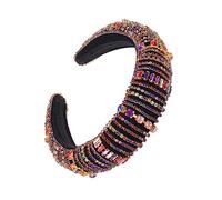 VALICLUD Bandeau De Diamant Fille Bandeau De Mariée Diadèmes De Mariage Pour La Mariée Décoration De Cristaux Policier Casque Femmes De Demoiselle D'honneur Invité Chiffon