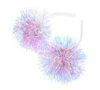 VALICLUD Bandeau De Fête Pour Garçon Fille Boppers Bandeau à Pompons Coiffe De Fête Carnaval Coiffe Pour Garçon Fille