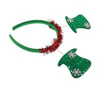VALICLUD Bandeau De Noël Avec Chapeau Accessoire De Fête Headband Décoratif Pour Cheveux Pour Célébrations De Fin Année Fêtes Entre