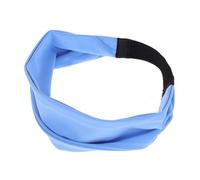 VALICLUD Bandeau De Sport Bandeau Turban De Course Bandes De Sueur D'exercice Couvre-chef De Gymnastique Brand De Cheveux Pour Courir Couvre-chef De Sport Tissu En Nylon Ciel Bleu