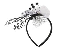 VALICLUD Bandeau Halloween Tête de Mort et Fleurs Accessoires de Coiffure Fantômes pour Femmes pour Fêtes Horreur et Cosplay