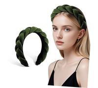 VALICLUD Bandeau Large pour Femme Bandeau Épais Vintage Serre-tête Chic pour Cheveux sans Pincement