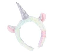 VALICLUD Bandeau Licorne Tie-dye Couleur Crème Glacée Coiffure Amusante Accessoire Pour Cheveux