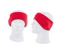 VALICLUD Bandeau Oreilles Unisexe Polaire Thermique pour Hiver Accessoire de Protection Froid pour Ski Cyclisme Activités Extérieures Rouge