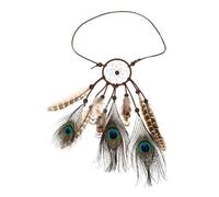 VALICLUD Bandeau Plume Attrape-rêves Coiffe à Plumes Longues Accessoire Cheveux Femme