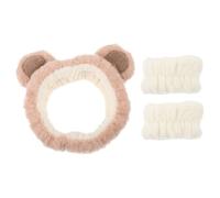 VALICLUD Bandeau Spa Pour Laver Le Visage Tissu Avec Élastiques Pour Poignets Pour Femmes Et Filles