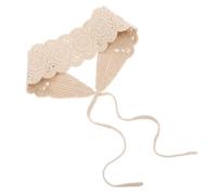 VALICLUD Bandeau Tissé Au Crochet Pour Femme Foulard Coton Léger Style Bohème Bandana Été Accessoire Cheveux Printemps