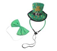 VALICLUD Bandeau Trèfle Saint Patrick, Design Festival Léger et | Plastique et Tissu Souples, Facile à Porter, pour Événements à Thème et Fête Irlandaise