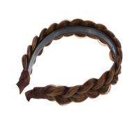 VALICLUD Bandeau Tressé Pour Femme Perruque Tressée Bandeau De Cheveux Cheveux Tressés -tête Confortable