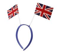 VALICLUD Bandeau Union Jack cerceau de cheveux pour femmes filles coup de tête de drapeau bande de cheveux de drapeau national -tête drapeau britannique drapeau du uni en tissu