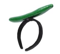 VALICLUD bandeau végétal drôle bande de cheveux cerceau de cheveux de nouveauté brocoli fou Fille bandeau amusant femme accessoires de cheveux bandeaux de spa Casque de fête le fer Vert