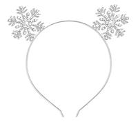 VALICLUD Bandeaux de Noël Flocons de Serre-têtes Flocons de Accessoires pour Cheveux