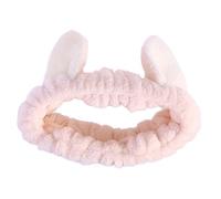 VALICLUD Bandes De Tête Élastiques à Oreilles De Chat Pour Femmes Et Filles Accessoires Pour Cheveux Rose