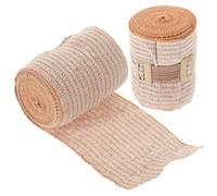 VALICLUD Bandes Élastiques De Compression Pieds 2 Pièces 5 Cm x 4,5 m Bandes De Sport Respirantes Et Antiadhésives Pour Plaies Protection Des Chevilles Et Blessures Sportives