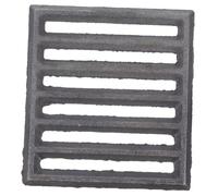 VALICLUD Barbecue Fonte Carrée Support de Cuisson Robuste pour Foyer Extérieur Résistante à Haute Température Accessoire Stable pour Plein Air