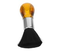 VALICLUD Barber Brush Small Soft Fiber Neck Duster Shaving Brush Ergonomic Grip Hair Salon Tool