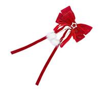 VALICLUD Barrette à Nœud Énorme avec Décoration Boule Accessoire Capillaire Élégant et Filles pour Mariages et Fêtes