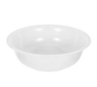 VALICLUD Bassine Émaillée Rétro Blanche, Légère et Facile à Nettoyer, Lavage du Visage à Domicile, Bol Classique en Émail Vintage Profond