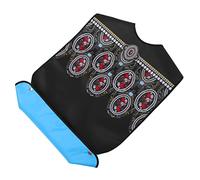 VALICLUD Bavoir Adulte Réutilisable Au Style Vintage Lavable pour Personnes Situation de Handicap Protection Vêtements Facile à Durable