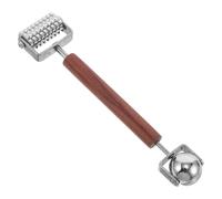VALICLUD Beauty Roller Multifunctional Facial Massager Stick Dual-ended Stainless Steel Cooling Eye Massager For Anti-aging And Puffiness Reduction