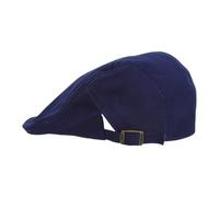 VALICLUD Béret de Chef Cuisine Léger en Tissu 100% Coton Taille Unique Ajustable Élastique Couleur Bleu Marine Toque Professionnelle pour Restaurant Boulangerie et Service en