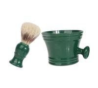 VALICLUD Blaireau De Rasage Pour Hommes Bol De Rasage Kit De Toilettage Masculin Brosse De Nettoyage Pour Barbe Utilisation à Domicile Et Voyage