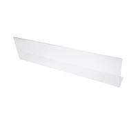 VALICLUD Bloqueur sous Meuble PVC Planche Blocage et Lit Barrière Transparente Empêche Jouets et Animaux Passer sous Meubles Protection Gap Bumper pour Chat