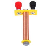 VALICLUD Bobine Électromagnétique Enseignement Cuivre pour Expériences Physiques Solénoïde Auxiliaire pour Démonstrations Électromagnétisme Kit Électronique Pédagogique pour Enseignants et