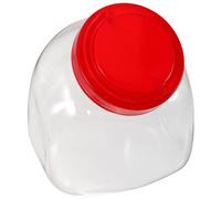 VALICLUD Bocaux à Bonbons Transparent avec Couvercle 1500ml Plastique Solide pour Stockage Alimentaire La Cuisine Moderne Décoration Intérieure Pot De Rangement