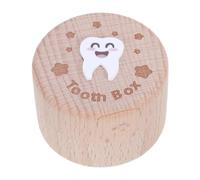 VALICLUD Boîte à Dents de Lait en Bois Style Scandinave Minimaliste pour Rangement et Conservation des Mémoires D'enfance Décor pour Chambre D'garçon et Filles et Bibliothèque