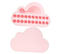 VALICLUD Boîte à Dents De Lait Pour Garçon Et Filles Rose Compacte En Abs, Porte-dents Bébé Et Support Cheveux Fœtaux, Rangement Souvenirs Pour Chambre D’garçon Et Filles,