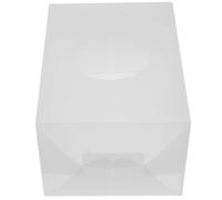 VALICLUD Boîte à Loterie Transparente Mate Compacte, Urne Cubique Multifonctionnelle pour Bureau et Réunion, Conteneur de Tombola Grosse Capacité pour Jeux du Loto et Collecte de Dons