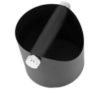 VALICLUD Boîte à Marc de Café Espresso Compacte Acier et Silicone Récipient pour Déchets de Café Petit Bac Récupérateur Écologique