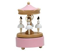 VALICLUD Boîte à Musique Ballerine Élégante et Rotative Design Vintage Petite Boîte Musicale de Luxe Cadeau Romantique pour Femme Mère Fille Fête des Mères
