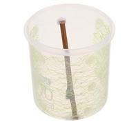 VALICLUD Boîte D’élevage pour Mante Religieuse Africaine, Petit Terrarium Plastique Transparent, Cage Compacte 23 Cm, Habitat Sécurisé pour Reptiles et Araignées, Élevage Domestique