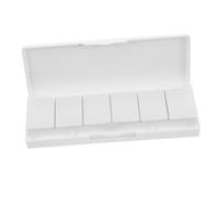 VALICLUD Boîte De 6 Fards À Paupières Vides Palette De Rouges À Lèvres Vides Palette De Gouache Mini Palette D'Aquarelle Palette D'Aquarelle Portable Palette À Lèvres Palette
