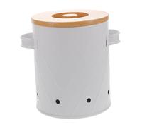 VALICLUD Boîte De Conservation Légumes Aérée Moyenne Taille Plastique Respirante Pour Pommes De Terre Oignons Ail Usage Familial Rangement La Cuisine Compacte