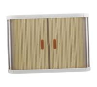 VALICLUD Boîte de Rangement de Bureau Empilable Organisateur de Bureau Multifonction Pliable Boîte Transparente Compacte pour Articles Divers et Mouchoirs Gain de Place pour Maison