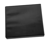 VALICLUD Boîte de Rangement Dvd Noire Disques Portable et Légère Étui Rigide Protège CD Vcd Musique Organisateur Pratique pour Maison et Voyage