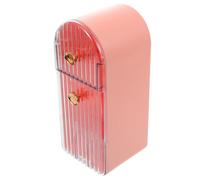 VALICLUD Boîte de Rangement Multifonctionnelle pour Rouges à Organisateur de Maquillage avec Couvercle Poussière Support Pratique pour Cosmétiques et Vernis à Ongles