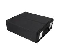 VALICLUD Boîte de Rangement Pliable pour Draps et Oxford Noir Organiseur de avec Sécurisée Capacité pour Placards et Armoires Protège et Optimise Lespace de Rangement