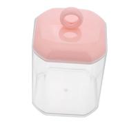 VALICLUD Boîte de Rangement Support de Tampon en Coton Porte- détenteur d'allumettes conteneur de Tampon de Coton Accessoires de vanité Rose